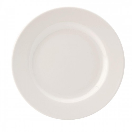 Utopia Pure White Wide Rim Plates 203mm