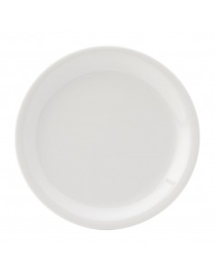Utopia Titan Narrow Rimmed Plates White 160mm