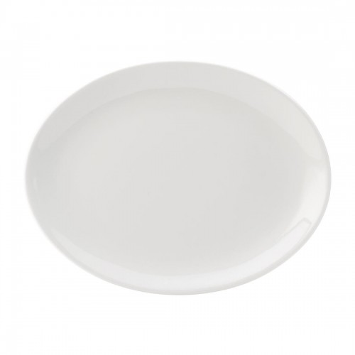 Utopia Titan Oval Plates White 210mm