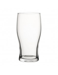 Utopia Tulip Nucleated Toughened Beer Glasses 280ml CE Marked