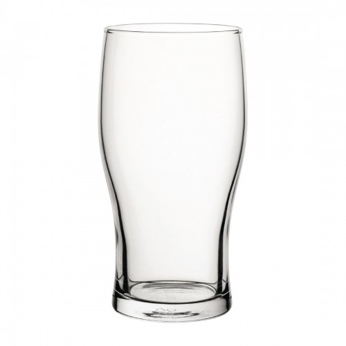 Utopia Tulip Nucleated Toughened Beer Glasses 280ml CE Marked