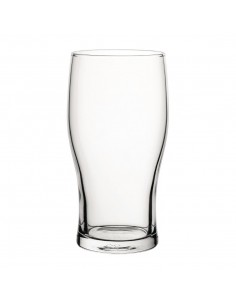 Utopia Tulip Nucleated Toughened Beer Glasses 570ml CE Marked