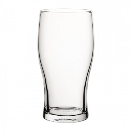 Utopia Tulip Nucleated Toughened Beer Glasses 570ml CE Marked