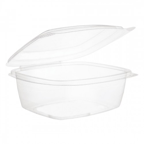 Vegware Compostable Hinged-Lid Deli Containers 680ml  24oz