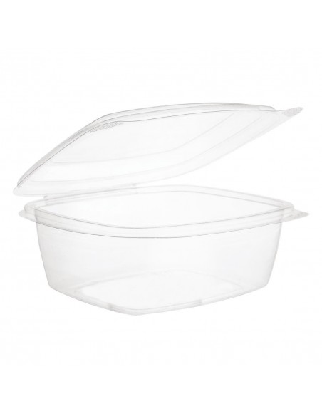 Vegware Compostable Hinged-Lid Deli Containers 680ml  24oz