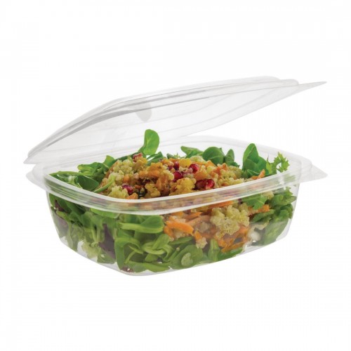 Vegware Compostable Hinged-Lid Deli Containers 680ml  24oz