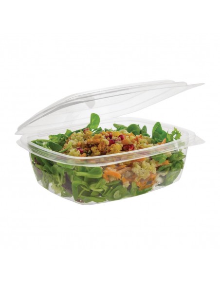 Vegware Compostable Hinged-Lid Deli Containers 680ml  24oz