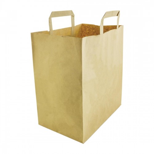 Vegware Compostable Large Recycled Paper Bags
