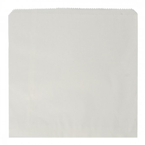 Vegware Compostable Recycled Flat Sandwich Bags White
