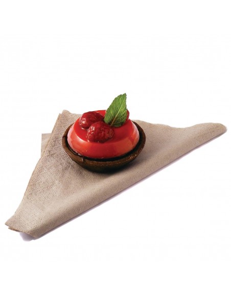 Vegware Compostable Unbleached Lunch Napkins 330mm