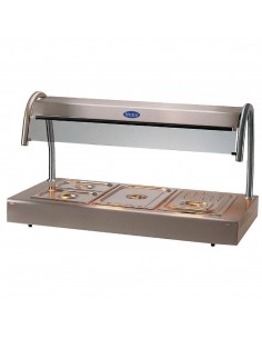 Caribbean Heated Bain Marie Topper 1200mm