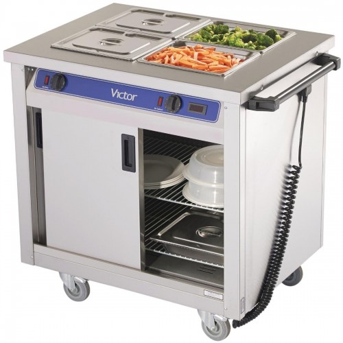 Victor Mobile Consort Two Pan Hotcupboard