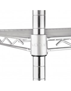 4 Tier Wire Shelving Kit 1525x 460mm 2