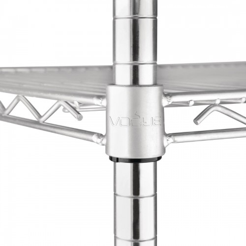 4 Tier Wire Shelving Kit 1520x 610mm