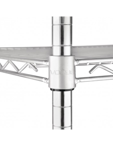 4 Tier Wire Shelving Kit 1520x 610mm