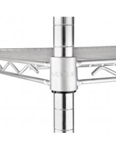 4 Tier Wire Shelving Kit 915x 610mm 2