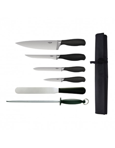 Vogue 6 Piece Soft Grip Knife Set