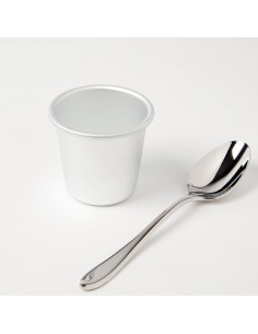 Aluminium dariole Mould 5x6cm 2