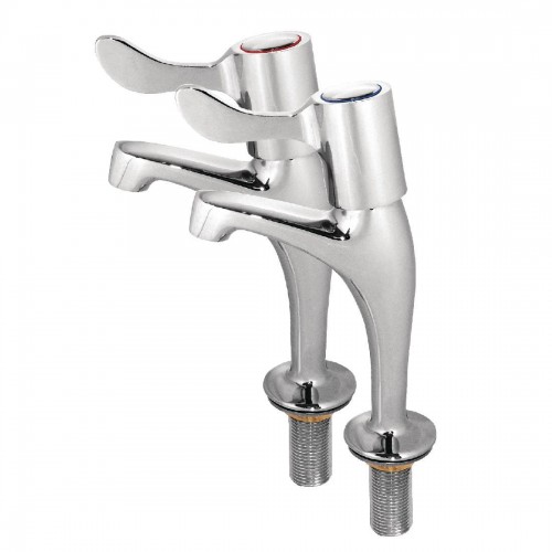 Vogue Basin Pillar Lever Taps