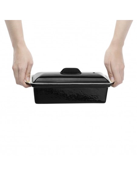 Black Pate Terrine 1.3Ltr