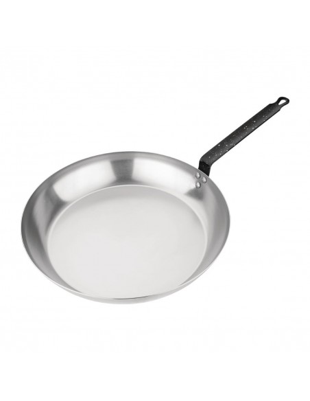 Vogue Black Iron Fry Pan 14in
