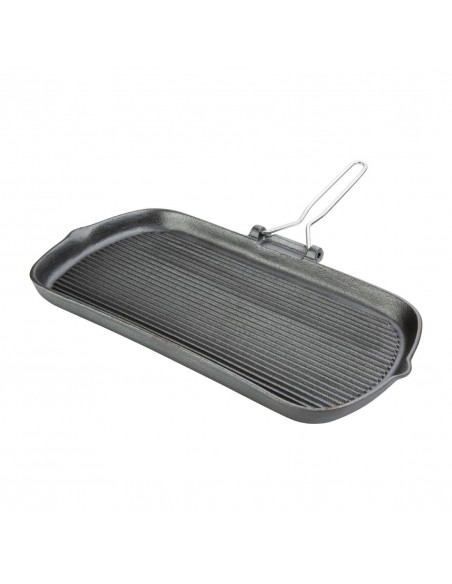 Vogue Cast Iron Grill Pan