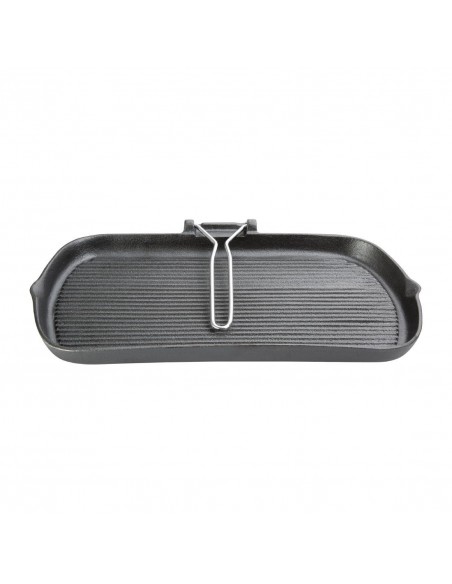 Vogue Cast Iron Grill Pan