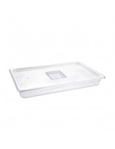 Vogue Polycarbonate 1/1 Gastronorm Container 65mm Clear 2