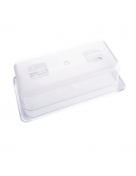 Vogue Polycarbonate 1/3 Gastronorm Container 100mm Clear