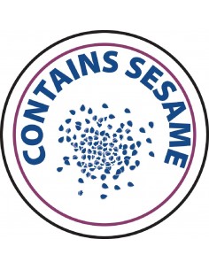 Vogue Food Allergen Label Sesame