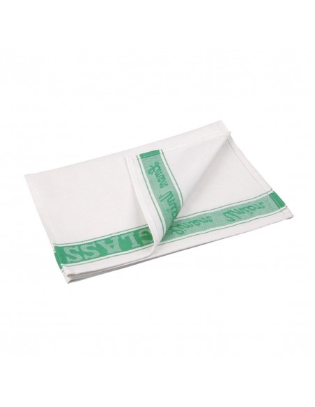 Vogue Glass Cloth Green