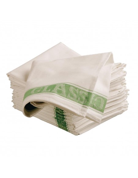 Vogue Glass Cloth Green