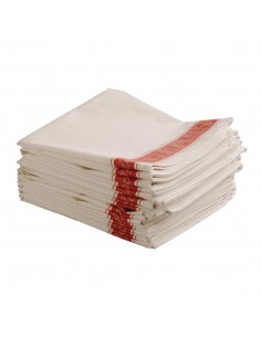 Vogue Glass Cloth Red 2