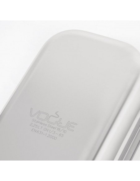 Vogue Heavy Duty Stainless Steel 13 Gastronorm Pan 65mm