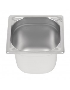 Vogue Heavy Duty Stainless Steel 16 Gastronorm Pan 150mm 2
