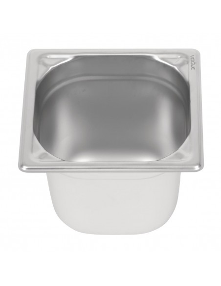 Vogue Heavy Duty Stainless Steel 16 Gastronorm Pan 150mm