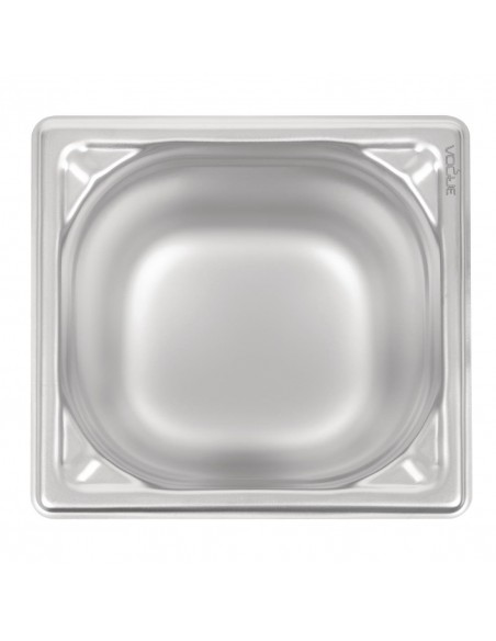 Vogue Heavy Duty Stainless Steel 16 Gastronorm Pan 150mm
