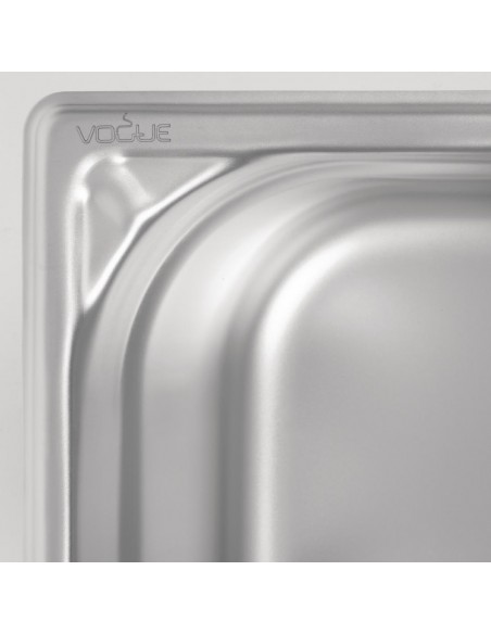 Vogue Heavy Duty Stainless Steel 16 Gastronorm Pan 150mm
