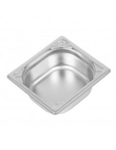 Vogue Heavy Duty Stainless Steel 16 Gastronorm Pan 65mm