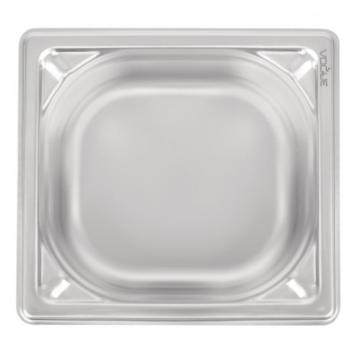 Vogue Heavy Duty Stainless Steel 16 Gastronorm Pan 65mm