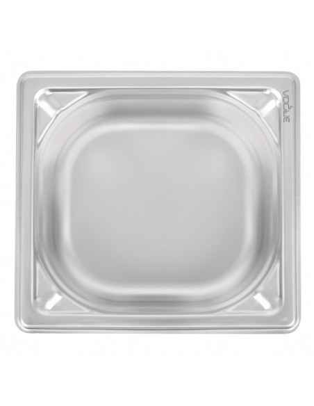Vogue Heavy Duty Stainless Steel 16 Gastronorm Pan 65mm