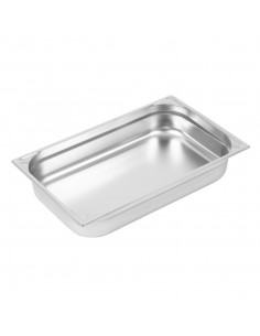 Vogue Heavy Duty Stainless Steel 11 Gastronorm Pan 100mm