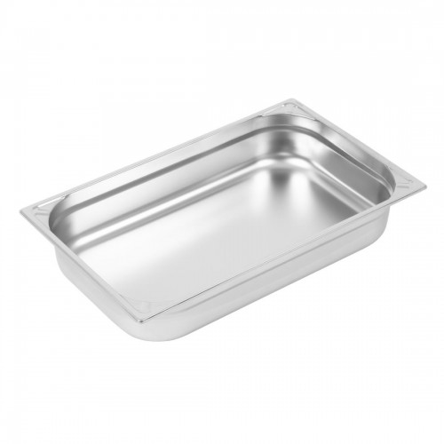 Vogue Heavy Duty Stainless Steel 11 Gastronorm Pan 100mm