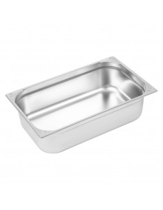 Vogue Heavy Duty Stainless Steel 11 Gastronorm Pan 150mm