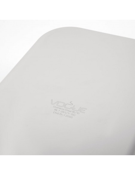 Vogue Heavy Duty Stainless Steel 11 Gastronorm Pan 150mm