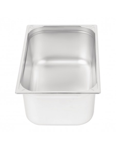 Vogue Heavy Duty Stainless Steel 11 Gastronorm Pan 200mm