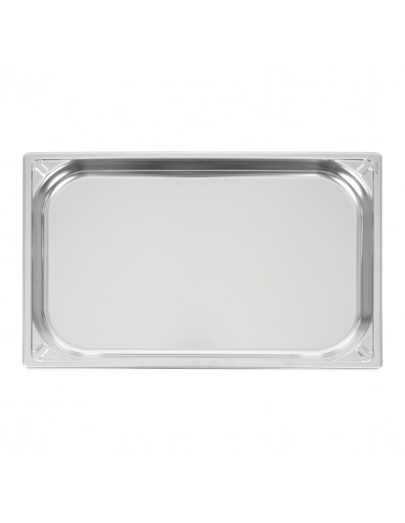 Vogue Heavy Duty Stainless Steel 11 Gastronorm Pan 40mm