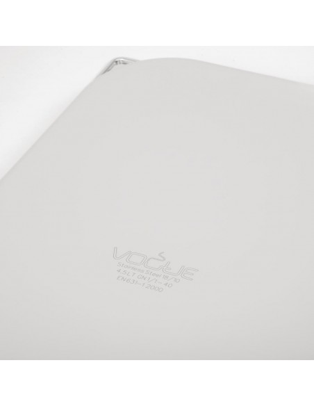 Vogue Heavy Duty Stainless Steel 11 Gastronorm Pan 40mm