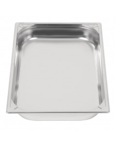 Vogue Heavy Duty Stainless Steel 11 Gastronorm Pan 65mm 2