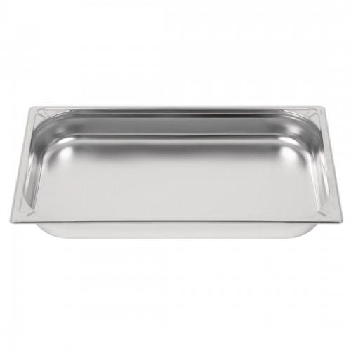 Vogue Heavy Duty Stainless Steel 11 Gastronorm Pan 65mm